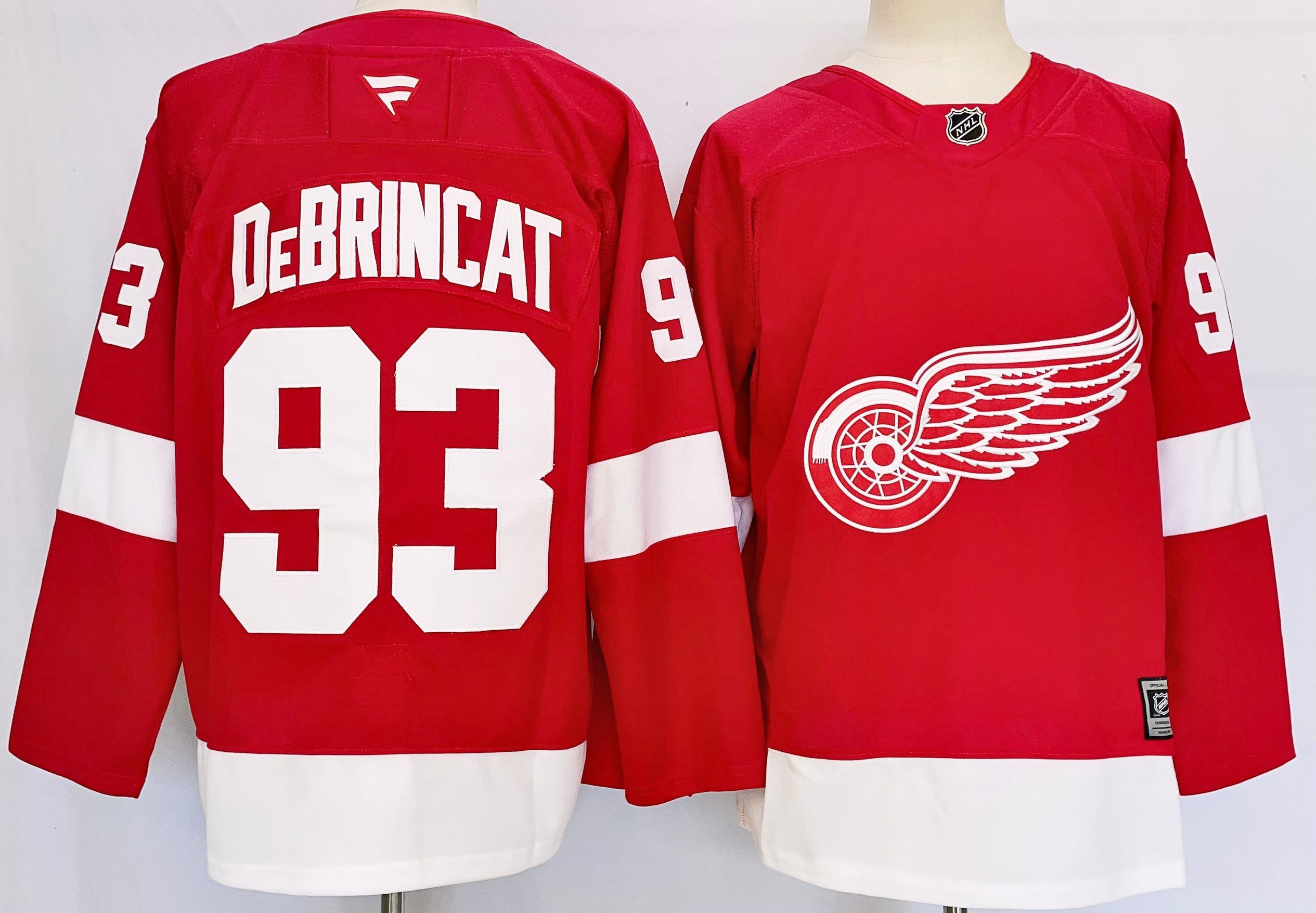 Men Detroit Red Wings #93 Debringat Red 2025 Home Premier Player NHL Jersey->detroit red wings->NHL Jersey